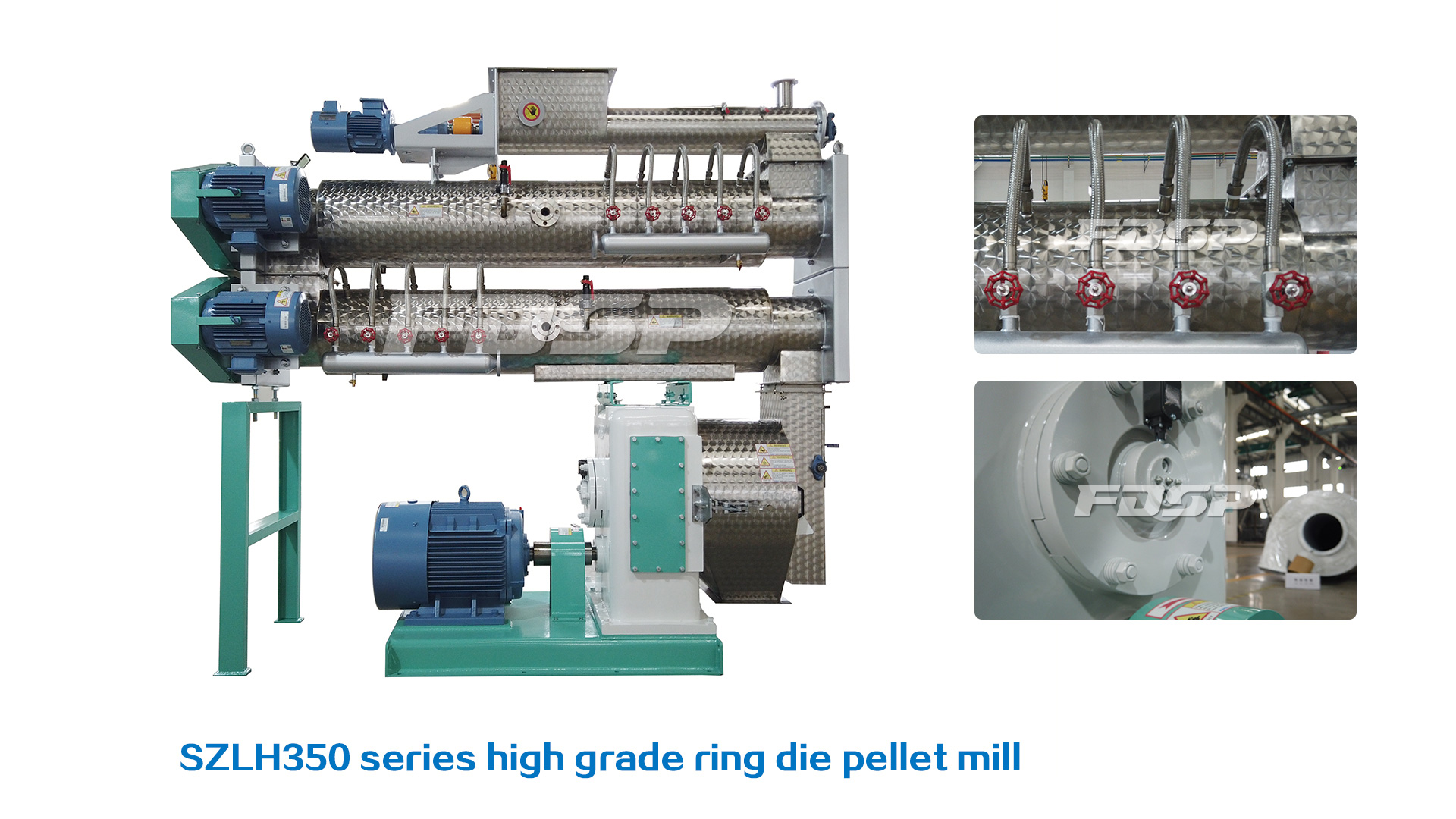 SZLH350 series high grade ring die pellet mill