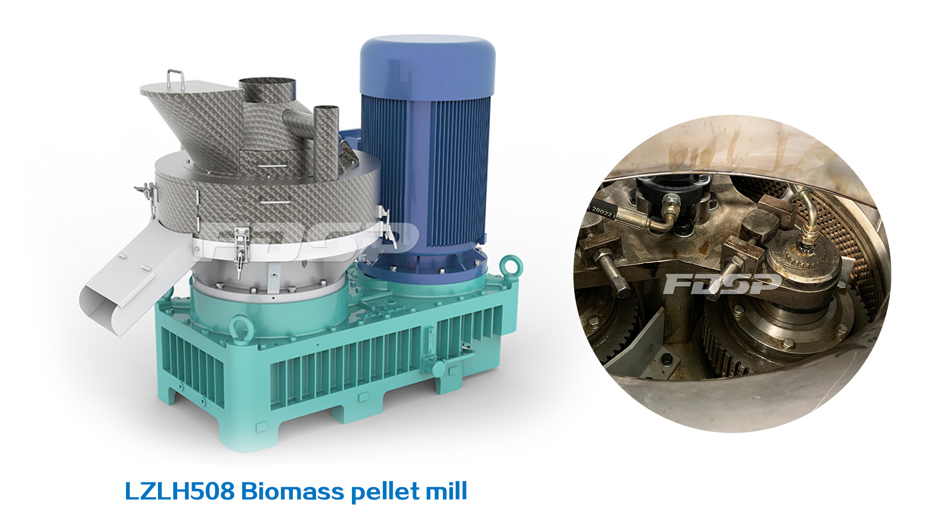 Professional LZLH508 Biomass Pellet Mill manufacturers