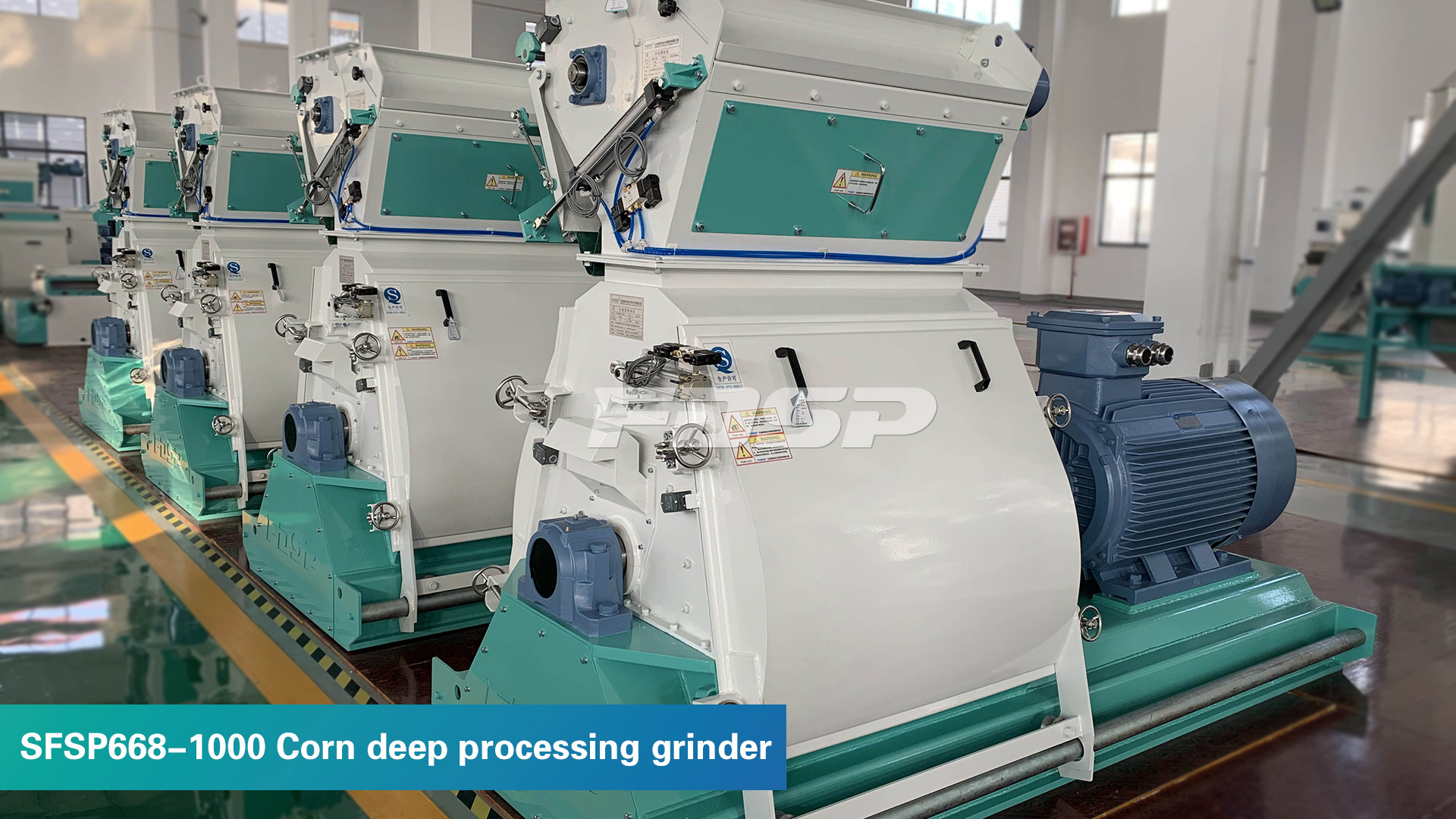 Corn deep processing equipment SFSP668×1000 Hammer Mill