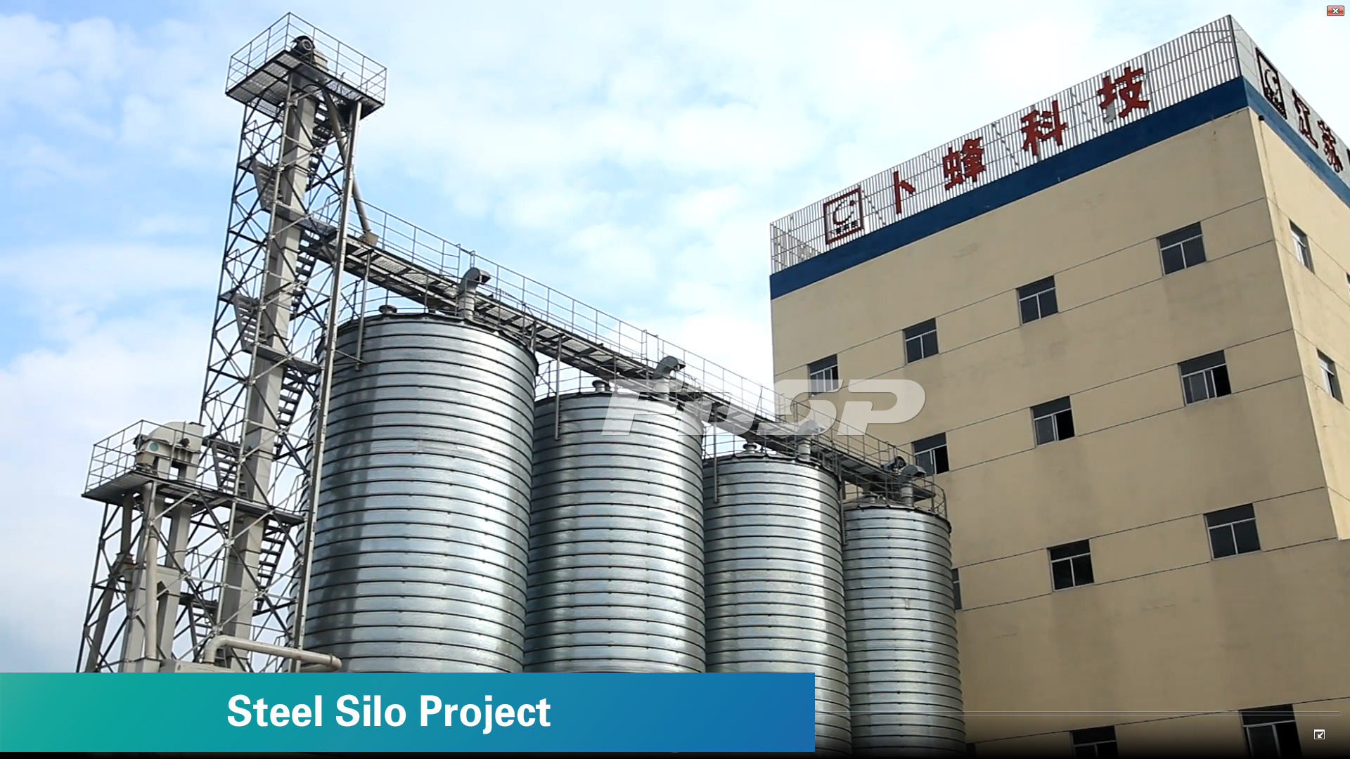 Steel silo engineering corn silo Feed silo