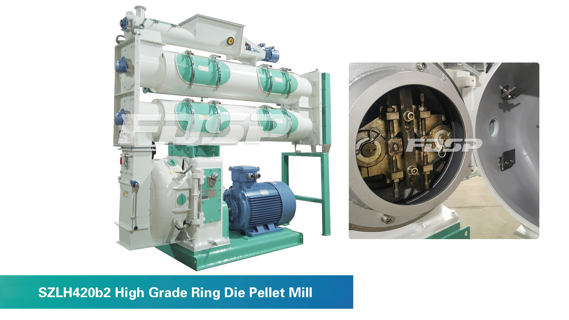 Feed Machine SZLH420b2 High Grade Ring Die Pellet Mill