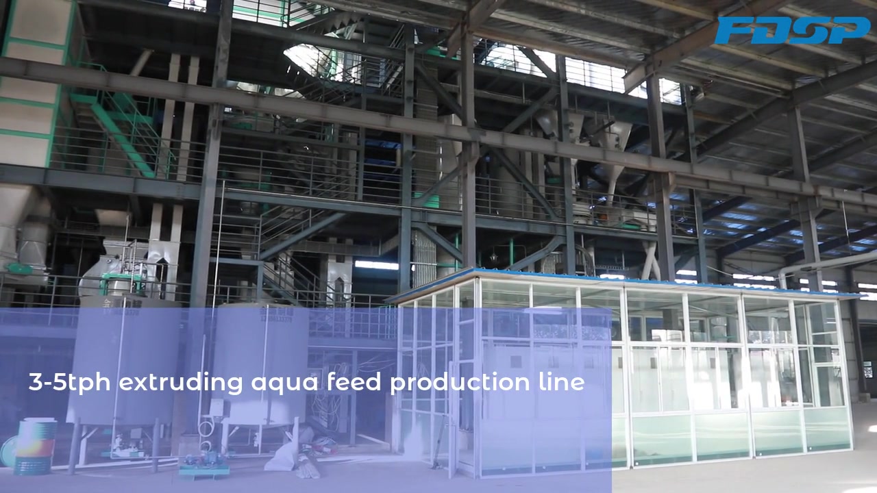 [FDSP Engineering Case]Extruding aqua feed production line